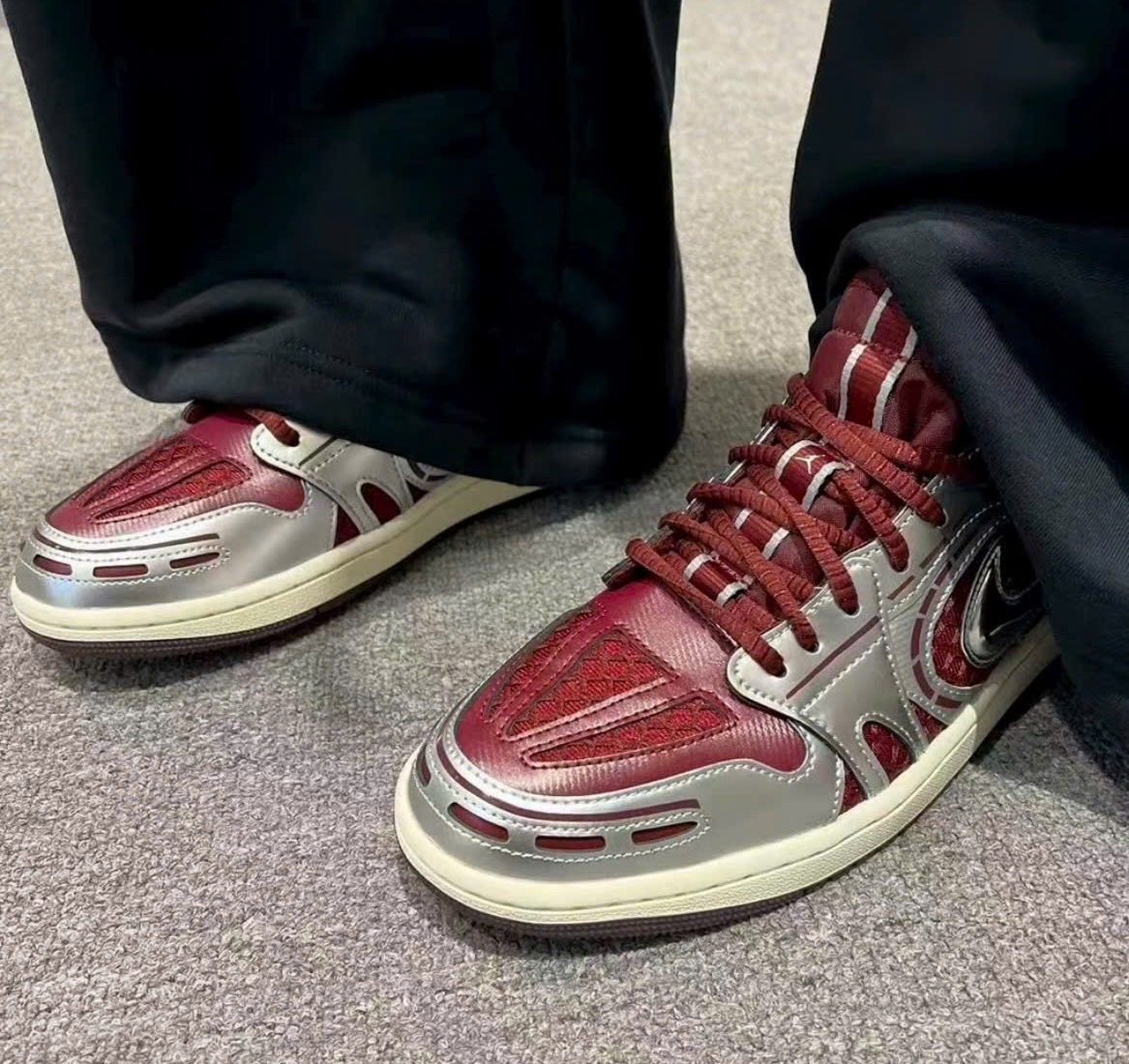 Alternative view of Giày Nike Air Jordan 1 Low Method of Make 'Coconut Milk' HQ2186-600