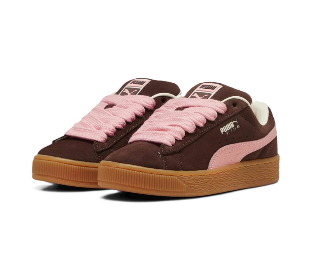 Alternative view of Giày Puma Suede XL 'Chestnut Brown' 397648-14