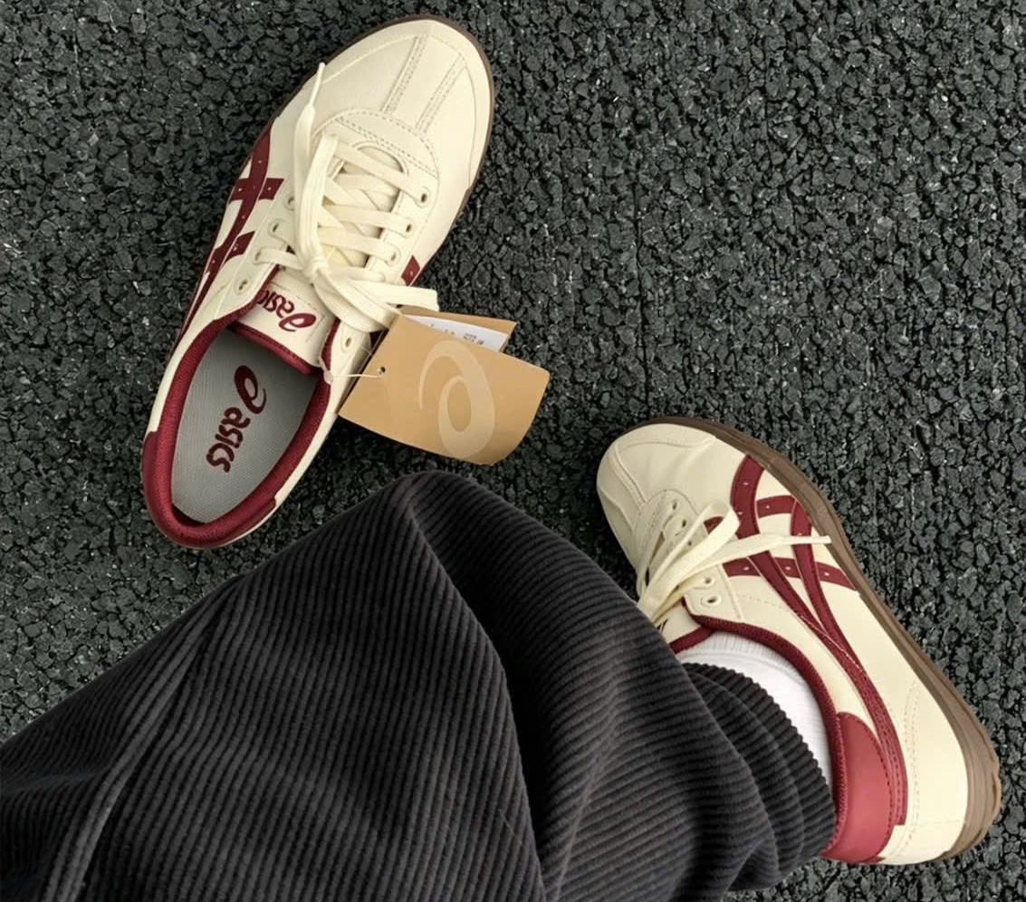 Alternative view of Giày Asics Tsg-110 'Red White' 1203B022-200