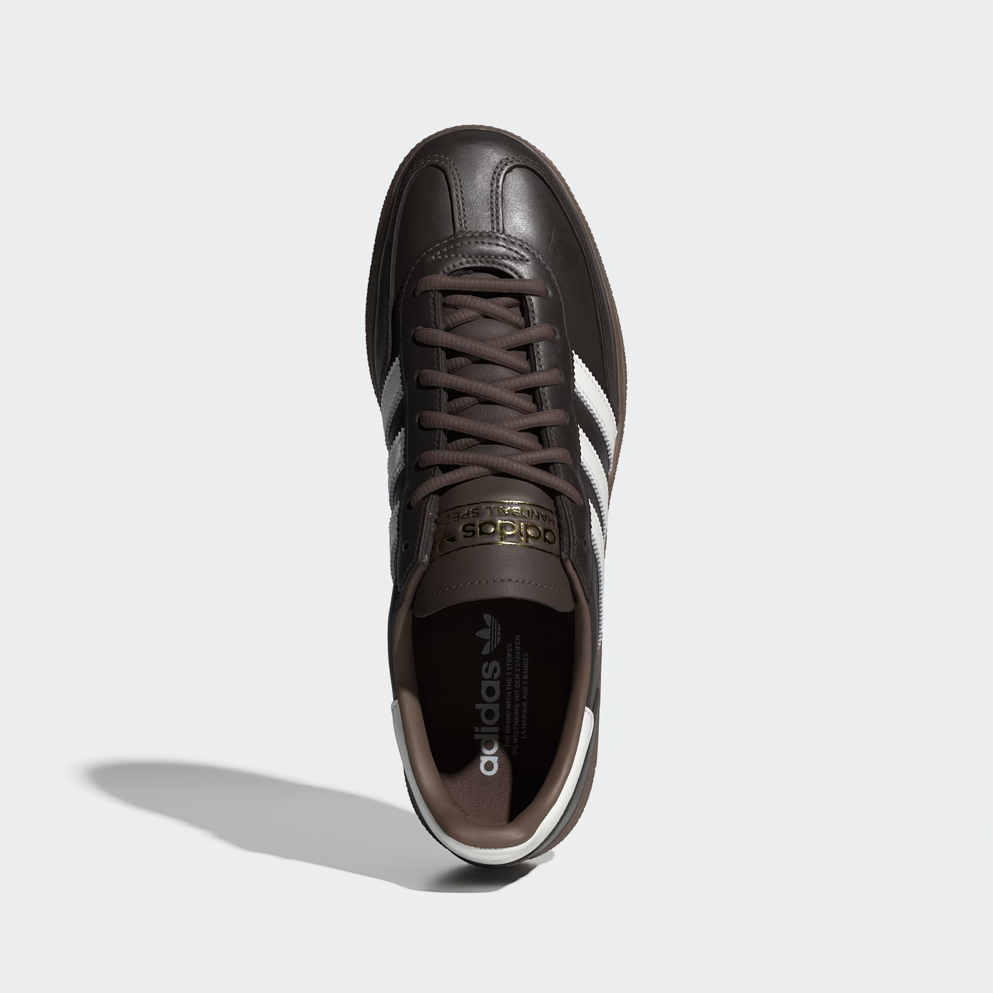 Alternative view of Giày Adidas Handball Spezial 'Brown White' KI8581