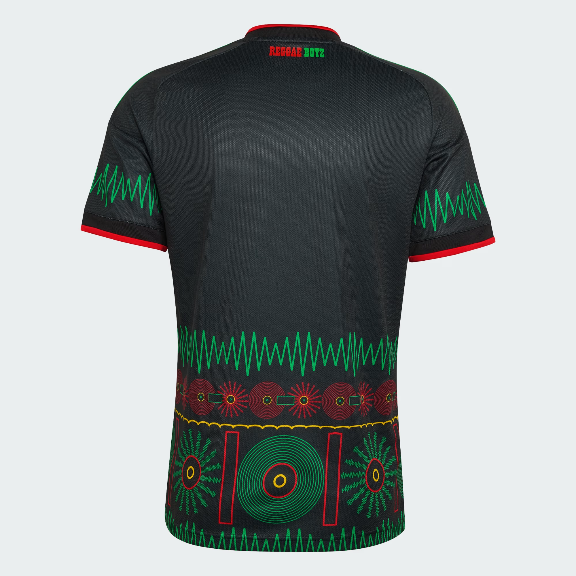 Alternative view of Áo Adidas Jamaica 26 x Bob Marley Away Jersey 'Black' KD0957