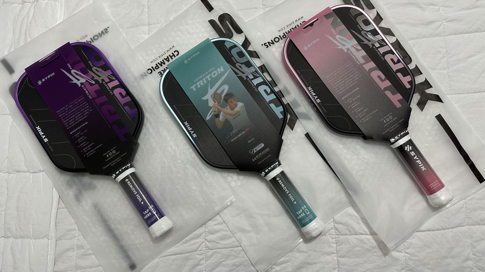 Hinh anh 6: Sypik Triton 5 - Vot pickleball voi thiet ke hien dai va hieu nang can bang