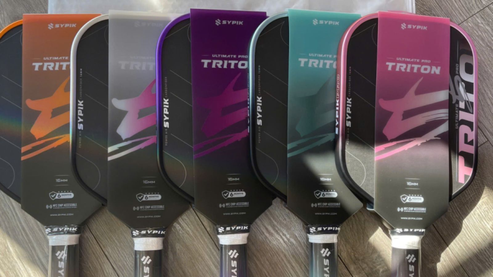 Hinh anh 4: Sypik Triton 5 - Vot pickleball voi thiet ke hien dai va hieu nang can bang