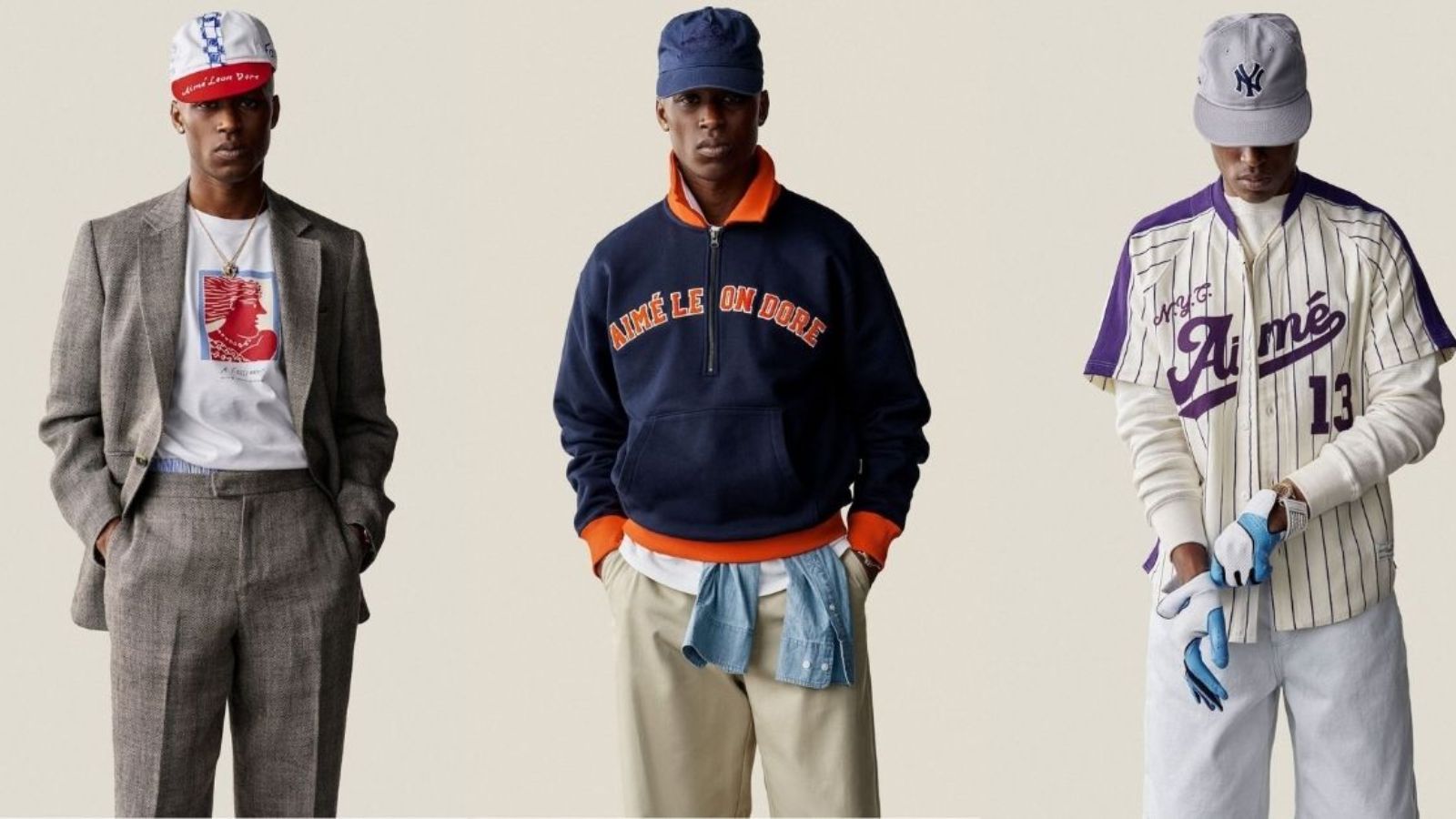 Hinh anh 1: Bo suu tap Aime Leon Dore Xuan He 2026 voi phong cach the thao va nghe thuat Hy Lap