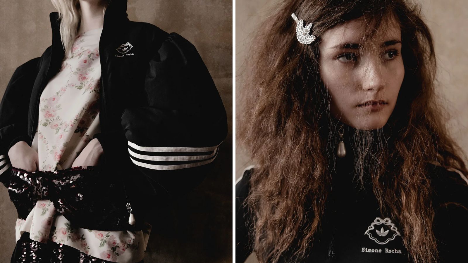 Hinh anh 5: Sneaker Simone Rocha x adidas Originals voi ruy bang tren san dien