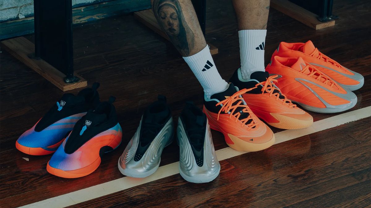 Bo suu tap giay adidas All-Star 2026 voi phoi mau noi bat tai NBA All-Star LA.