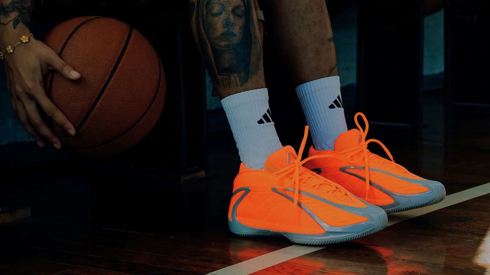 Hinh anh 4: Bo suu tap giay adidas All-Star 2026 voi phoi mau noi bat tai NBA All-Star LA.