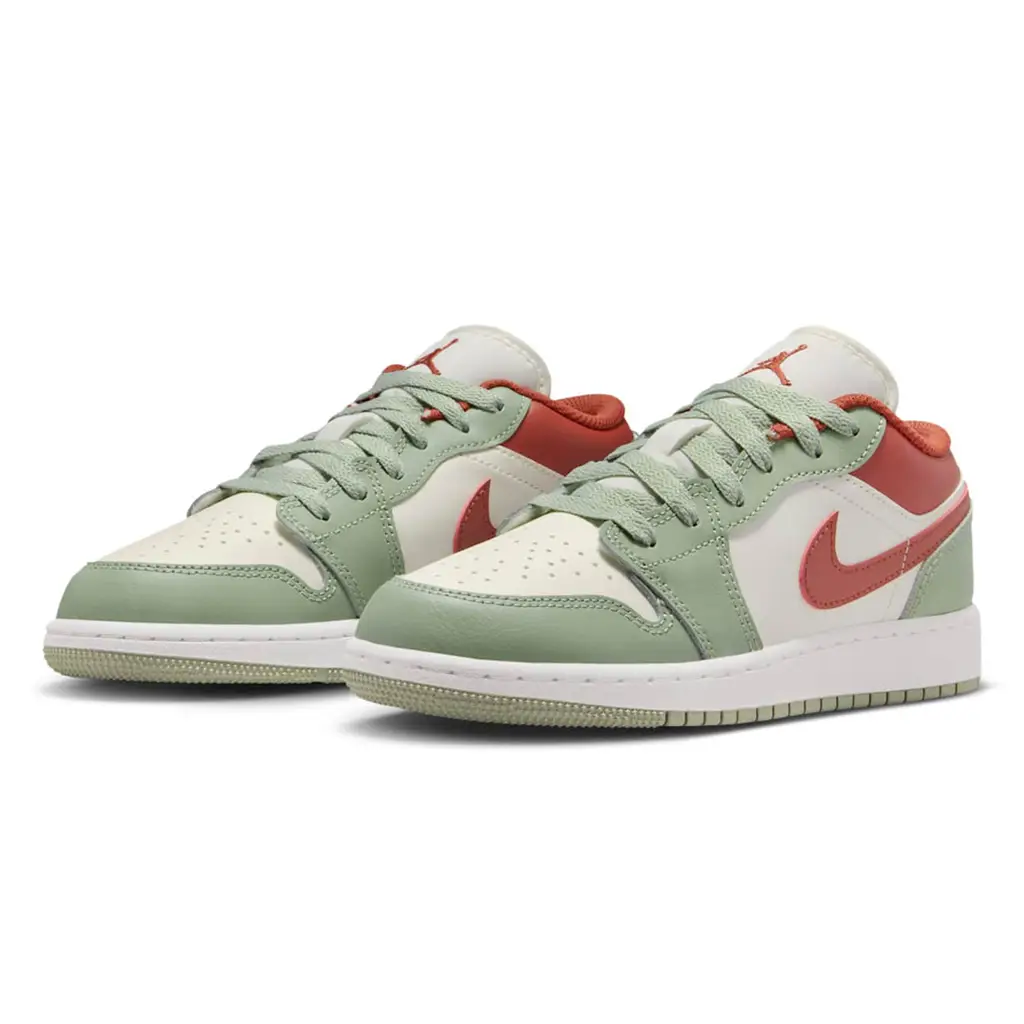 Alternative view of Giày Nike Air Jordan 1 Low 'Jade Horizon' 553560-133