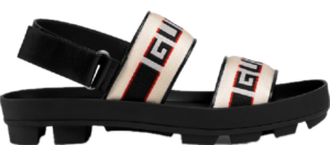 Dép Gucci Jacquard 'Black White' S523769-HJP10-9575