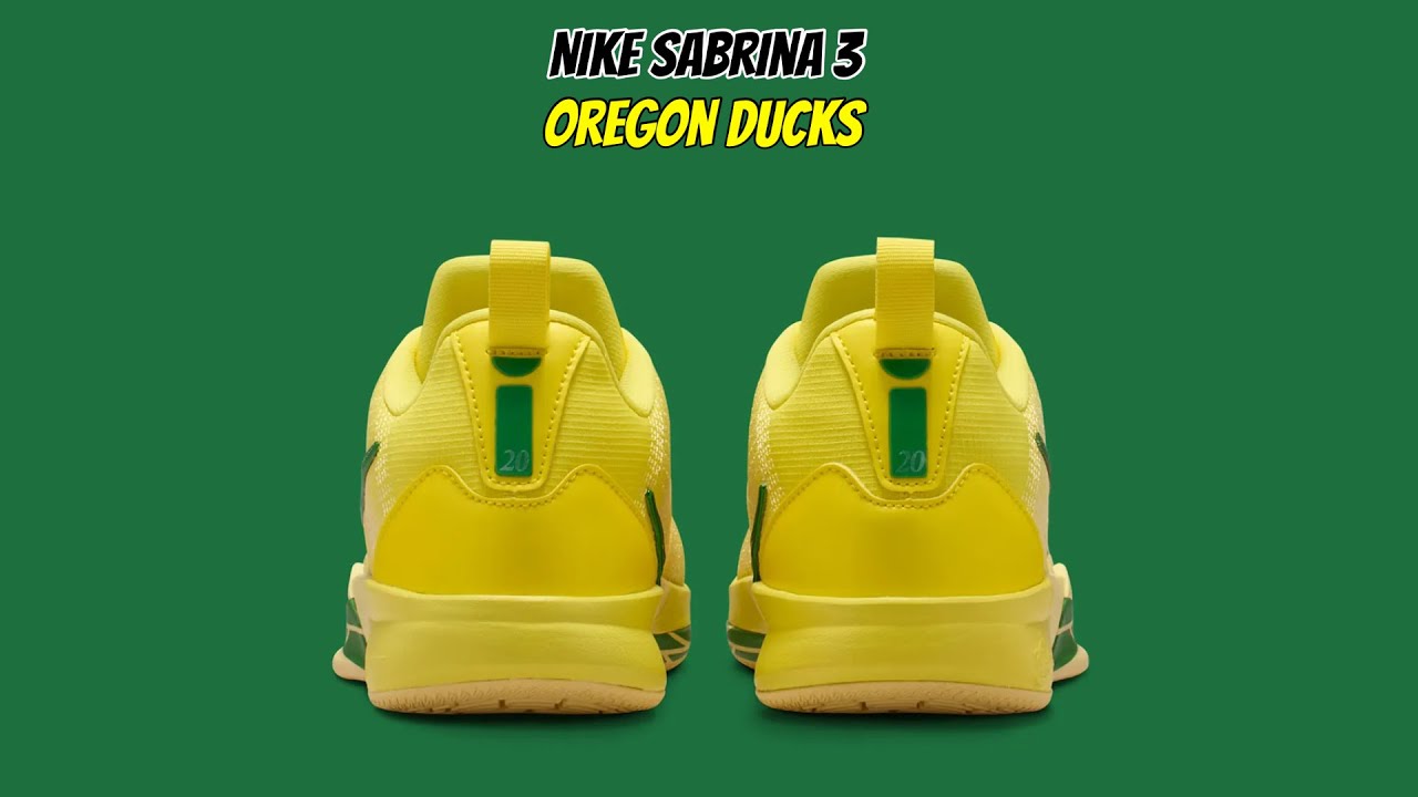 Giới thiệu bản collab: Nike Sabrina 3 EP “Oregon Ducks” 2026