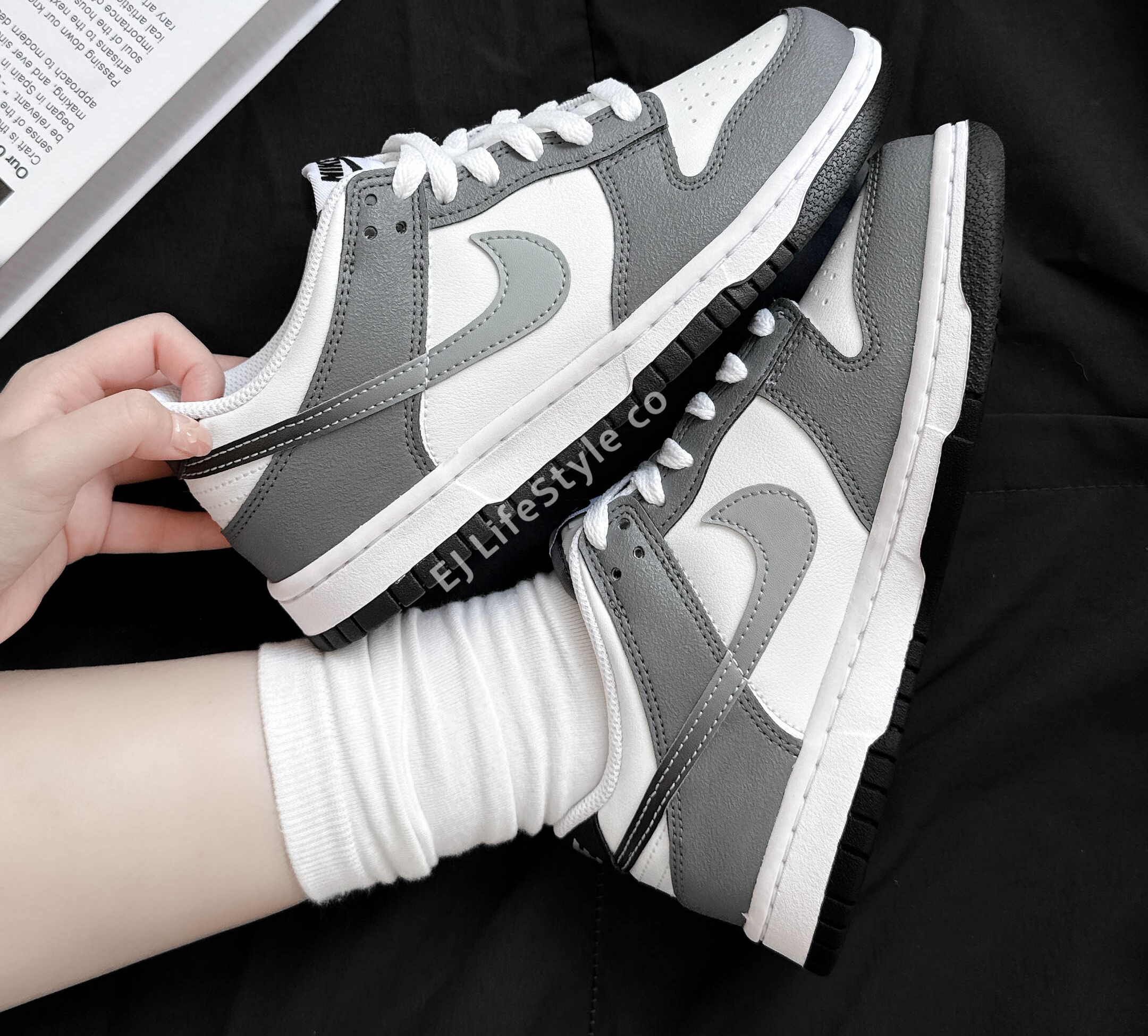 Alternative view of Giày Nike Dunk Low 'Cool Grey' HM9617-001