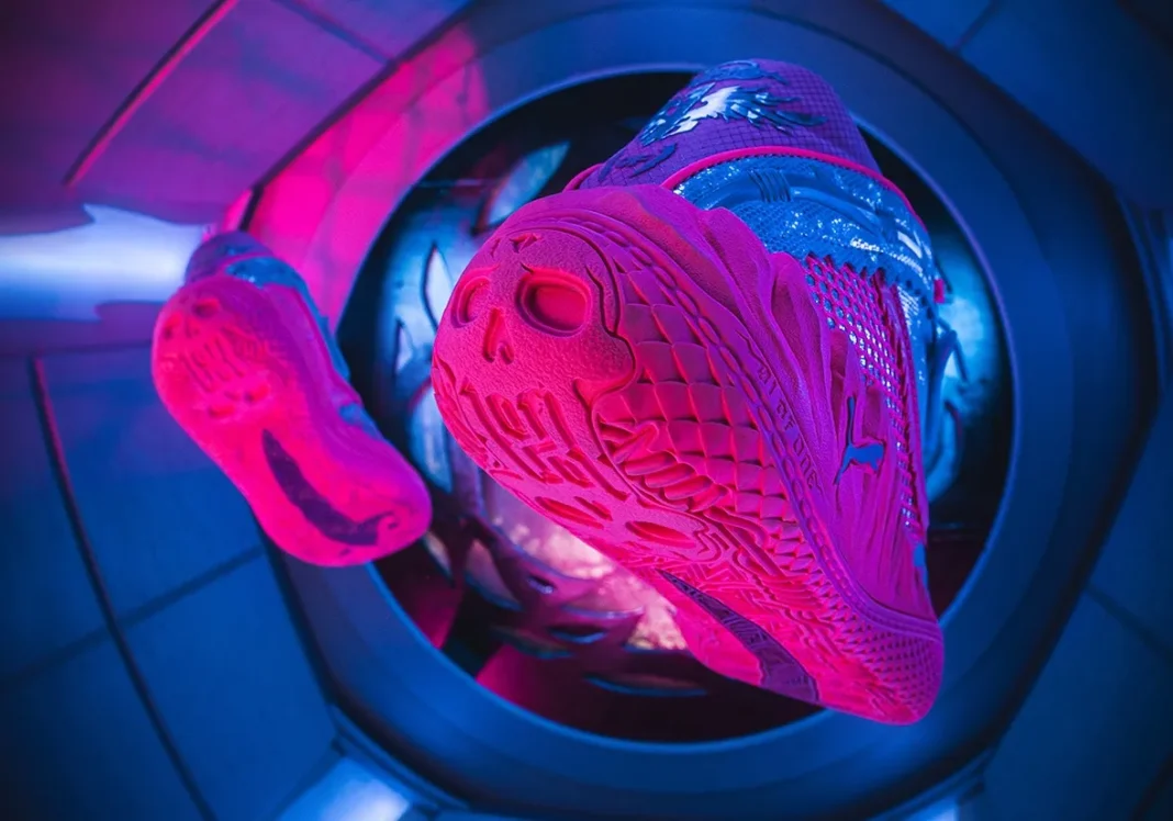 Hinh anh 4: Giay bong ro Puma MB.05 voi thiet ke noi bat va cong nghe NITRO Foam