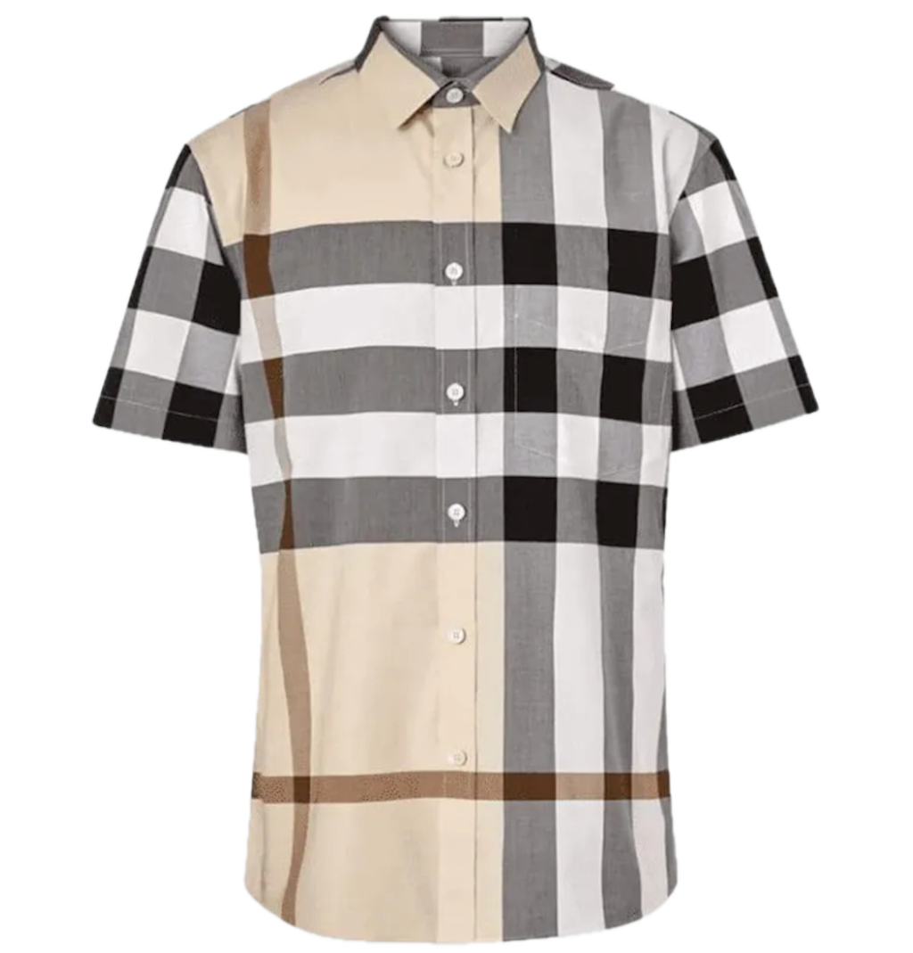 Áo Burberry SS Claverdon Short-sleeve 'Beige' 81054671