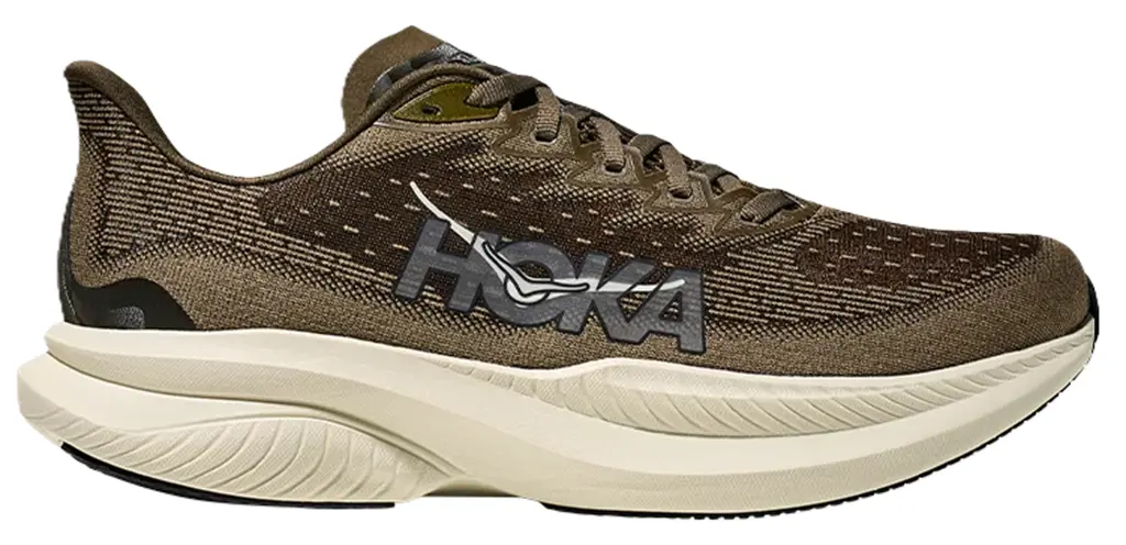 Giày Hoka Mach 6 Wide 'Antique Olive' 1147833-AFF