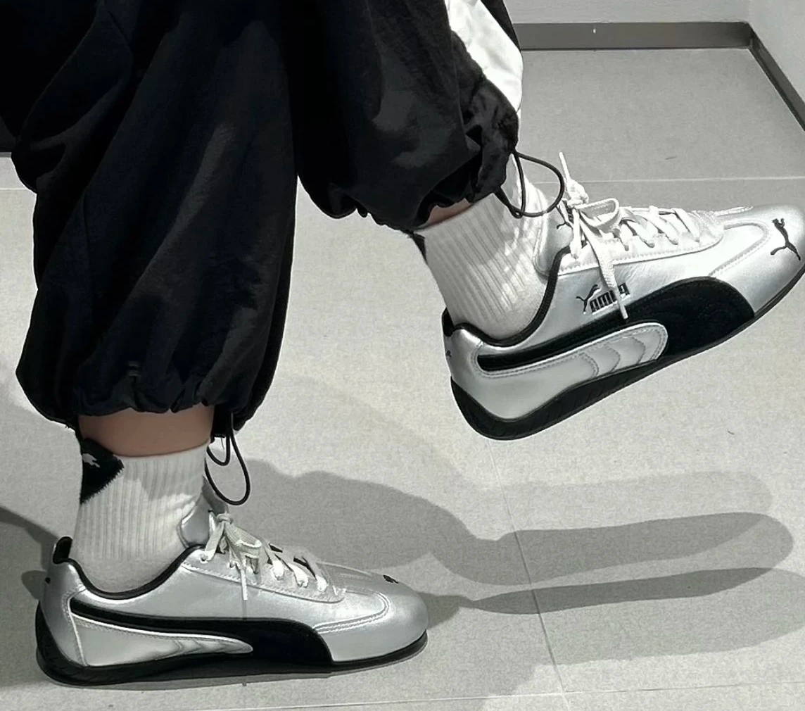 Alternative view of Giày Puma Speedcat 'Metallic Silver Black' 403689-01