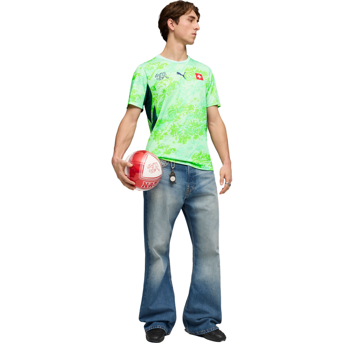 Alternative view of Áo Puma Switzerland 2026 ‘Dark Indigo’ 783225-02