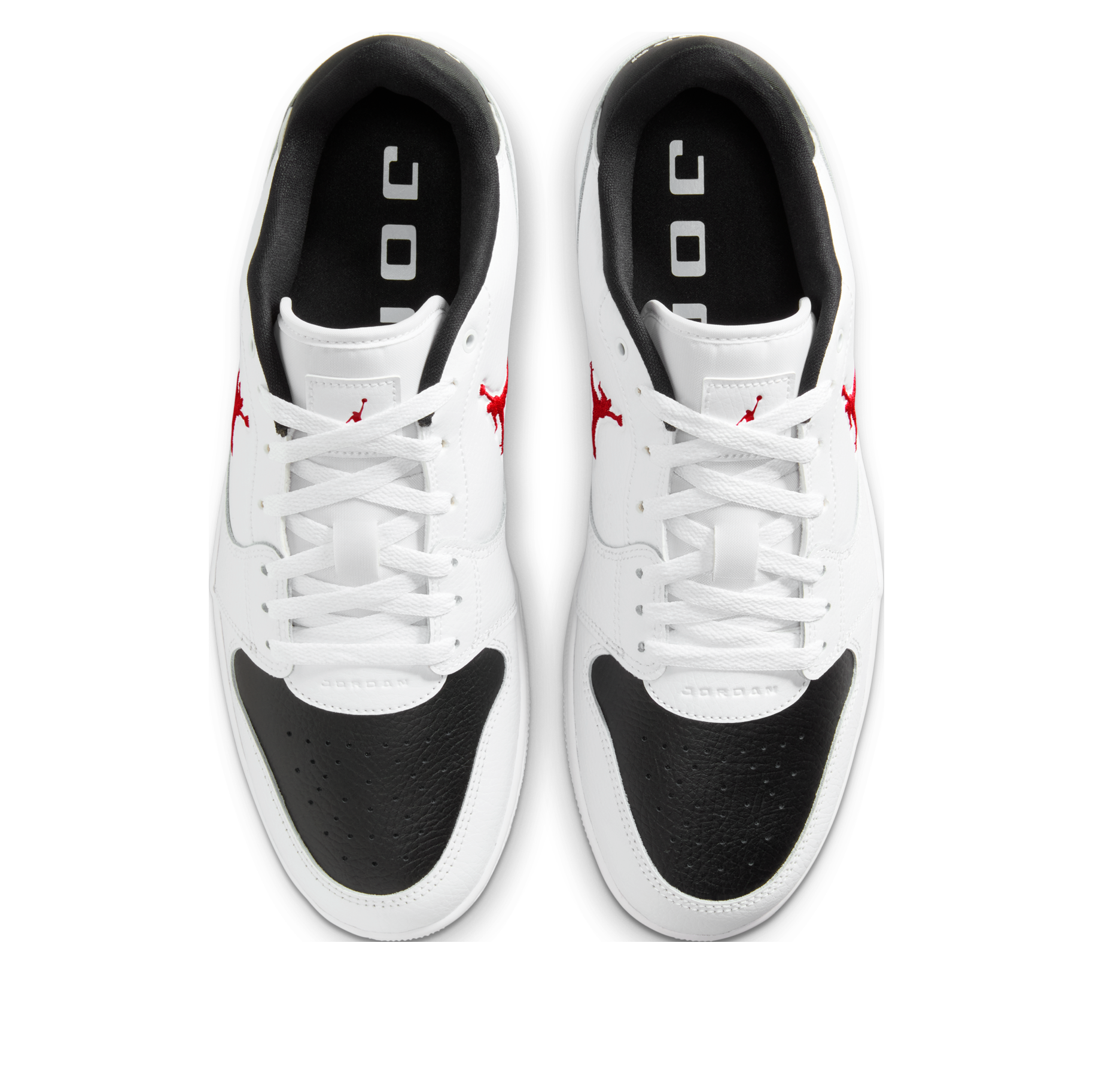 Alternative view of Giày Nike Air Jordan Court Connect Low 'White Black' IQ5698-101