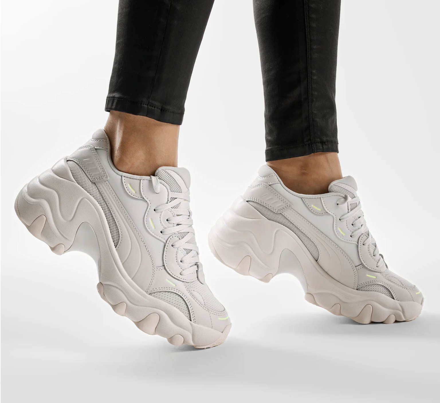 Alternative view of Giày Puma Pulsar Wedge Tonal Queen of Hip Hop 'Vaporous Grey' 374822-02