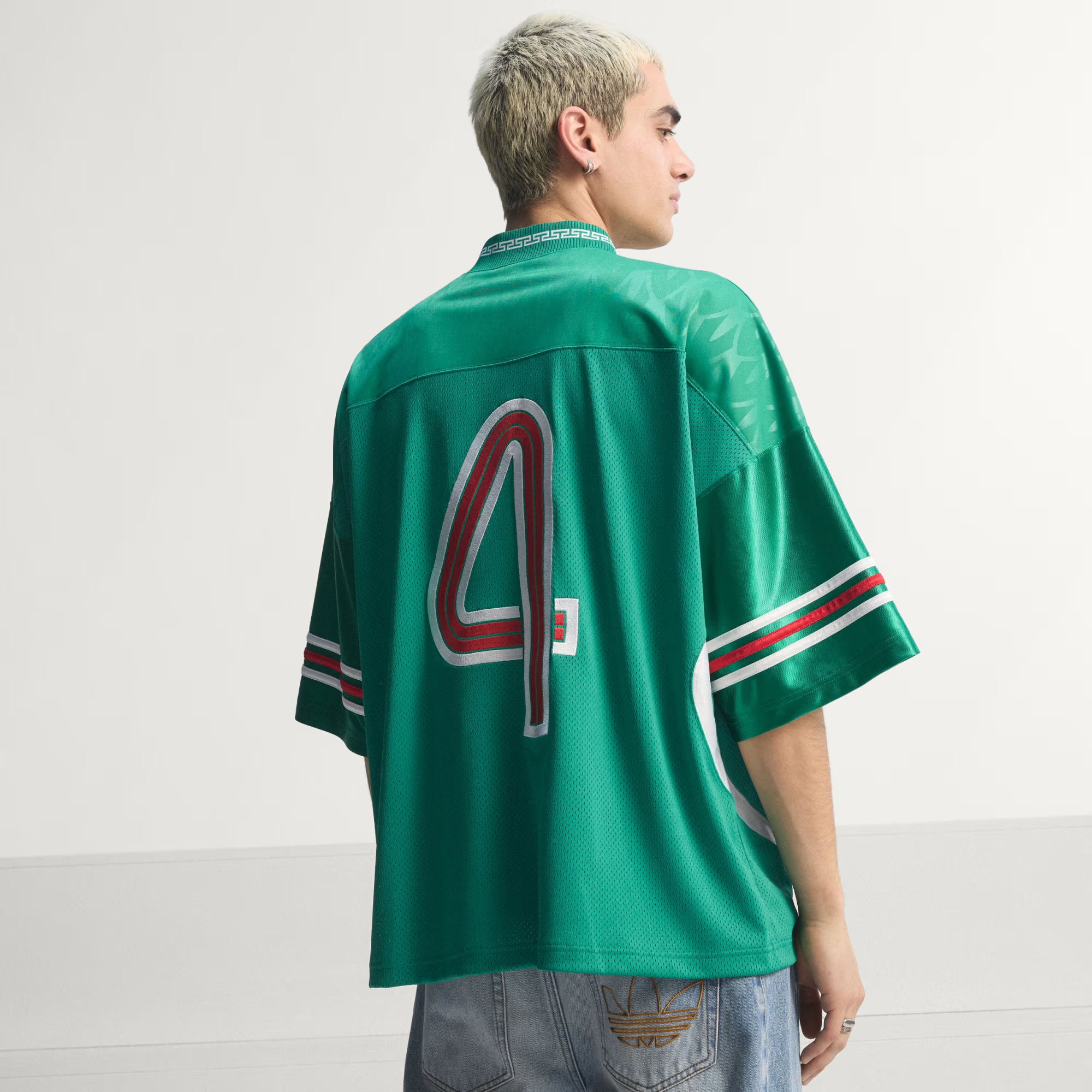 Áo Adidas Bringback Remixed Mexico 'Bold Green' KD5986 - Ảnh 2