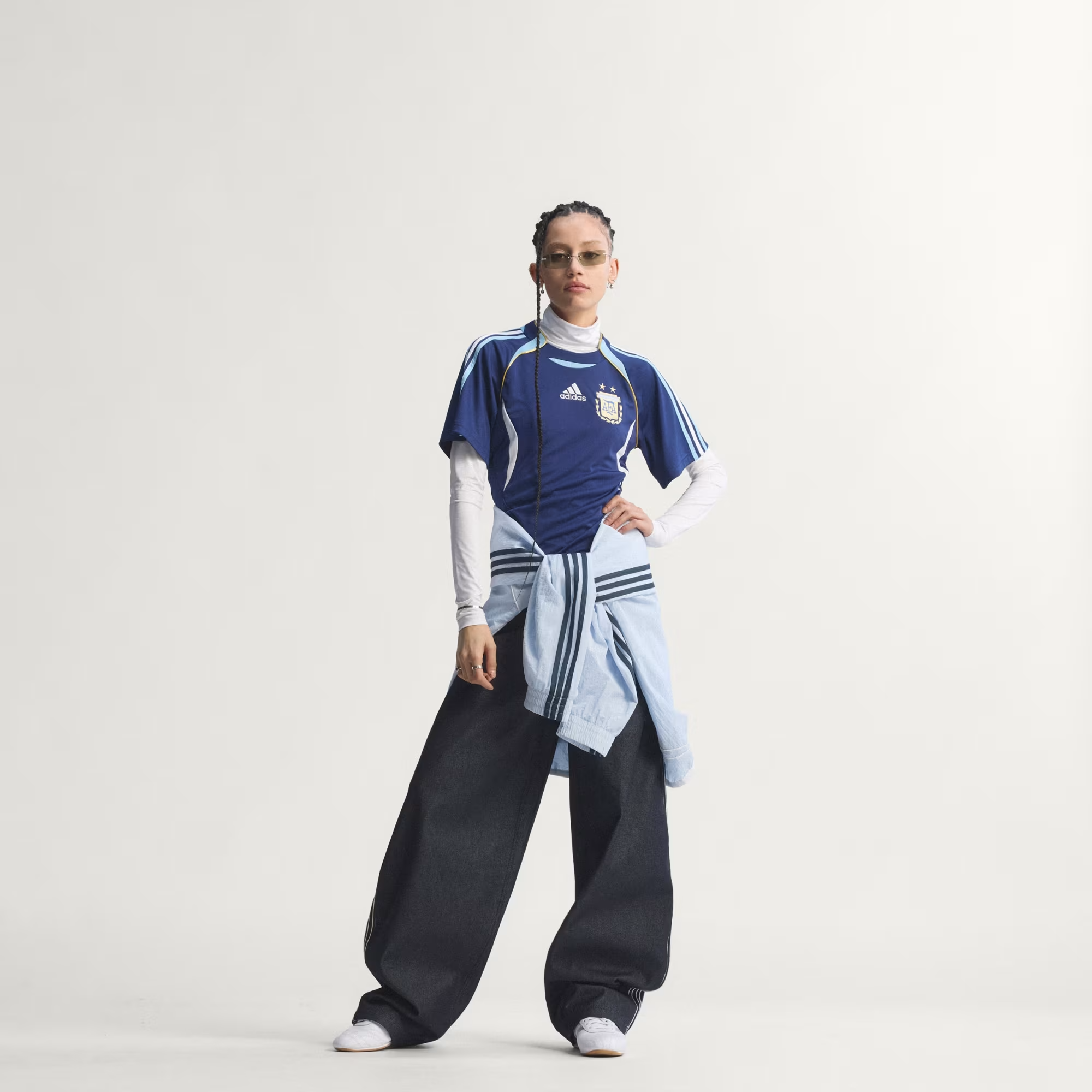 Áo Adidas Argentina Reconstructed 'Dark Blue' KE2289 - Ảnh 4