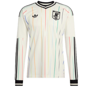 Áo Adidas Japan 26 Away Long Sleeve Jersey 'White' JZ9697