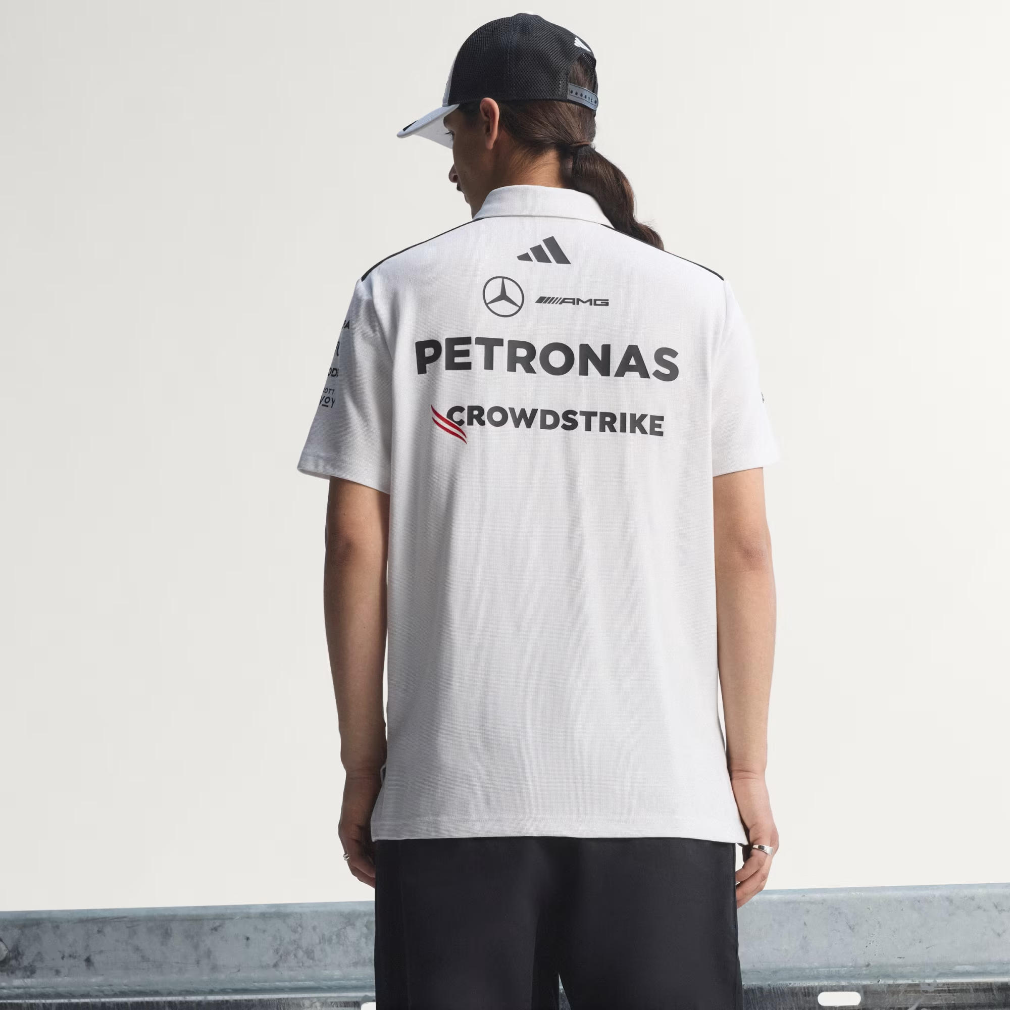 Áo Adidas Mercerdes - AMG Petronas Formula 1 Team Engineers 'White' KE5524 - Ảnh 5