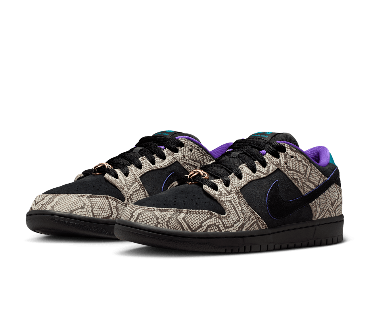 Giày Nike x Dashawn Jordan Dunk Low SB 'Copperhead' IB6208-200 - Ảnh 4