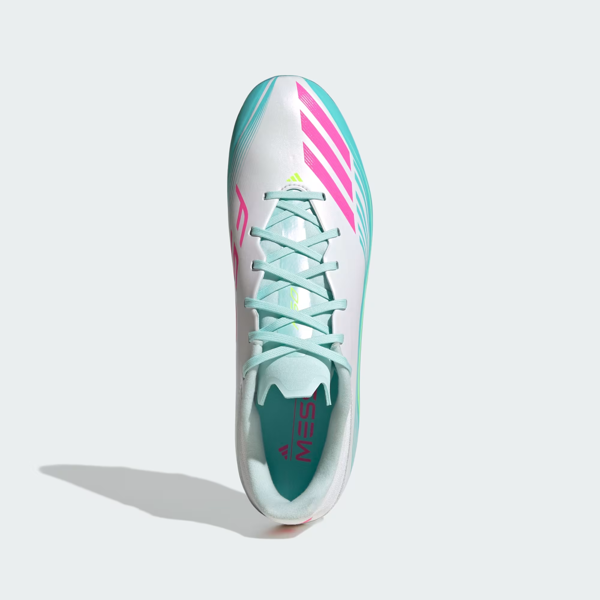 Giày Adidas F50 League FG/MG Messi 'Flash Aqua' JQ0954 - Ảnh 6