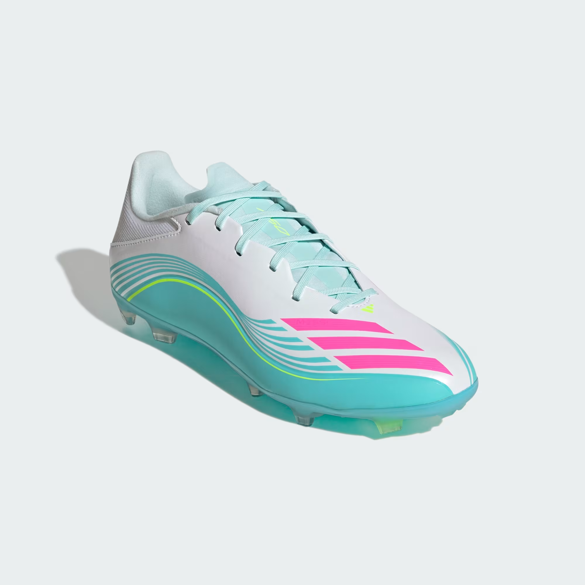 Giày Adidas F50 League FG/MG Messi 'Flash Aqua' JQ0954 - Ảnh 5