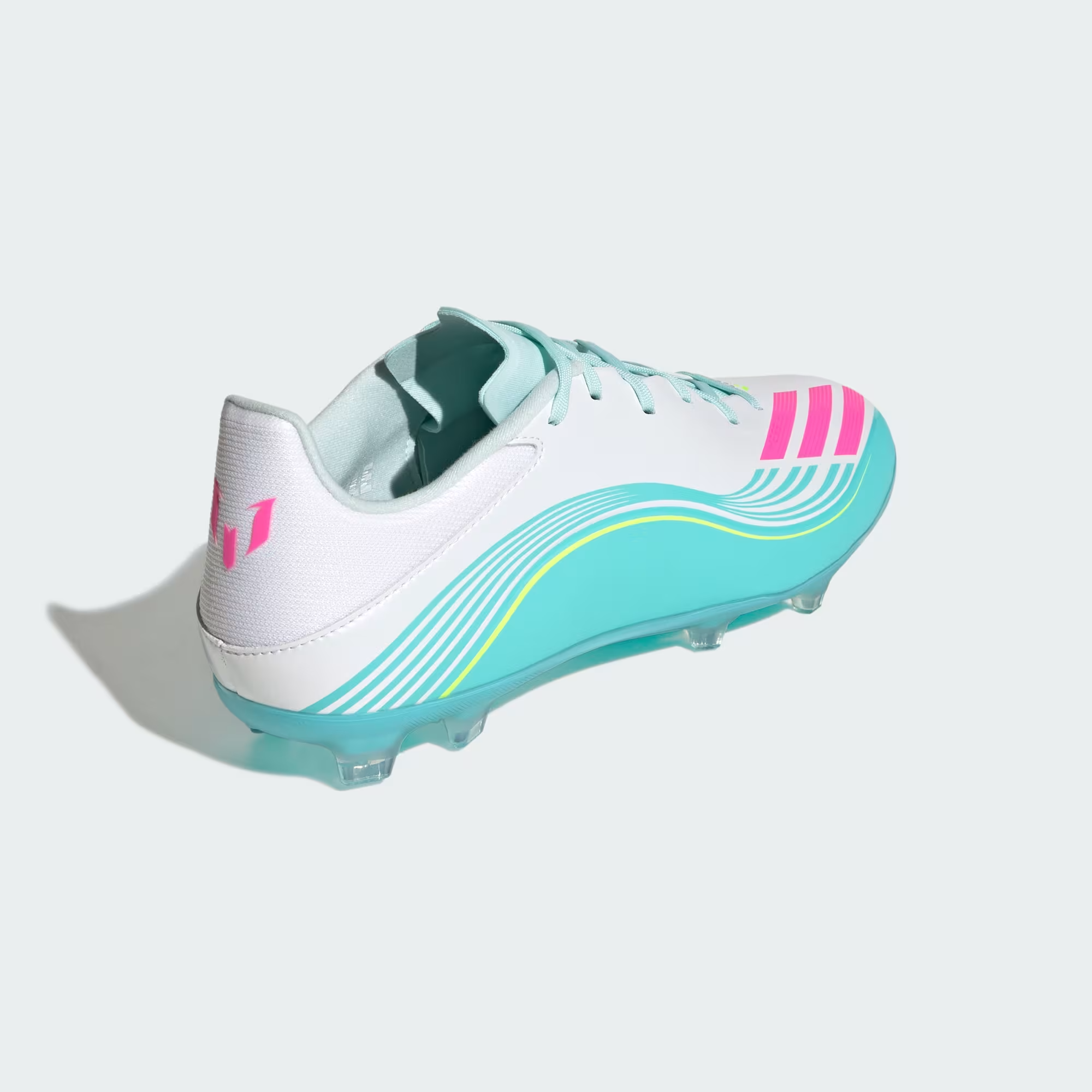 Giày Adidas F50 League FG/MG Messi 'Flash Aqua' JQ0954 - Ảnh 4