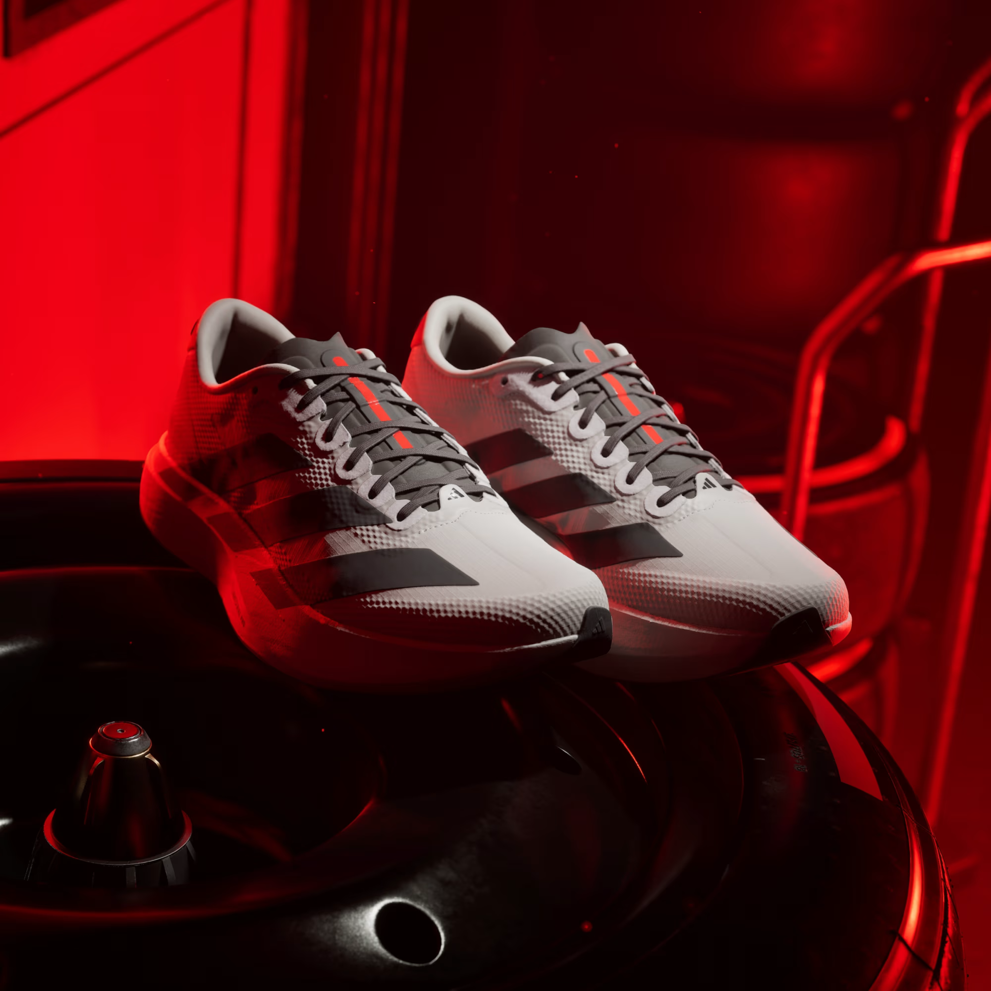 Giày Adizero Evo SL Woven Audi Revolut F1 Team 'Chalk Pearl' KJ3670 - Ảnh 6