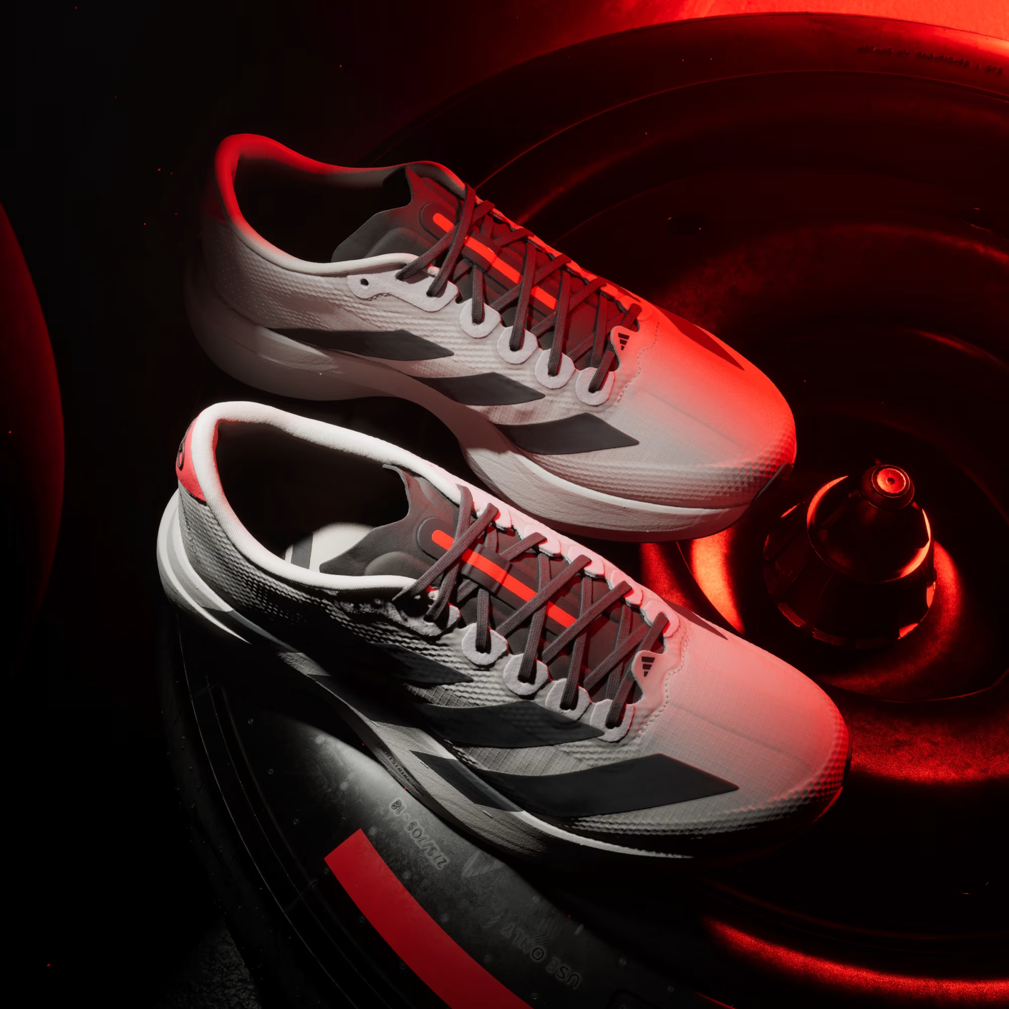 Giày Adizero Evo SL Woven Audi Revolut F1 Team 'Chalk Pearl' KJ3670 - Ảnh 4