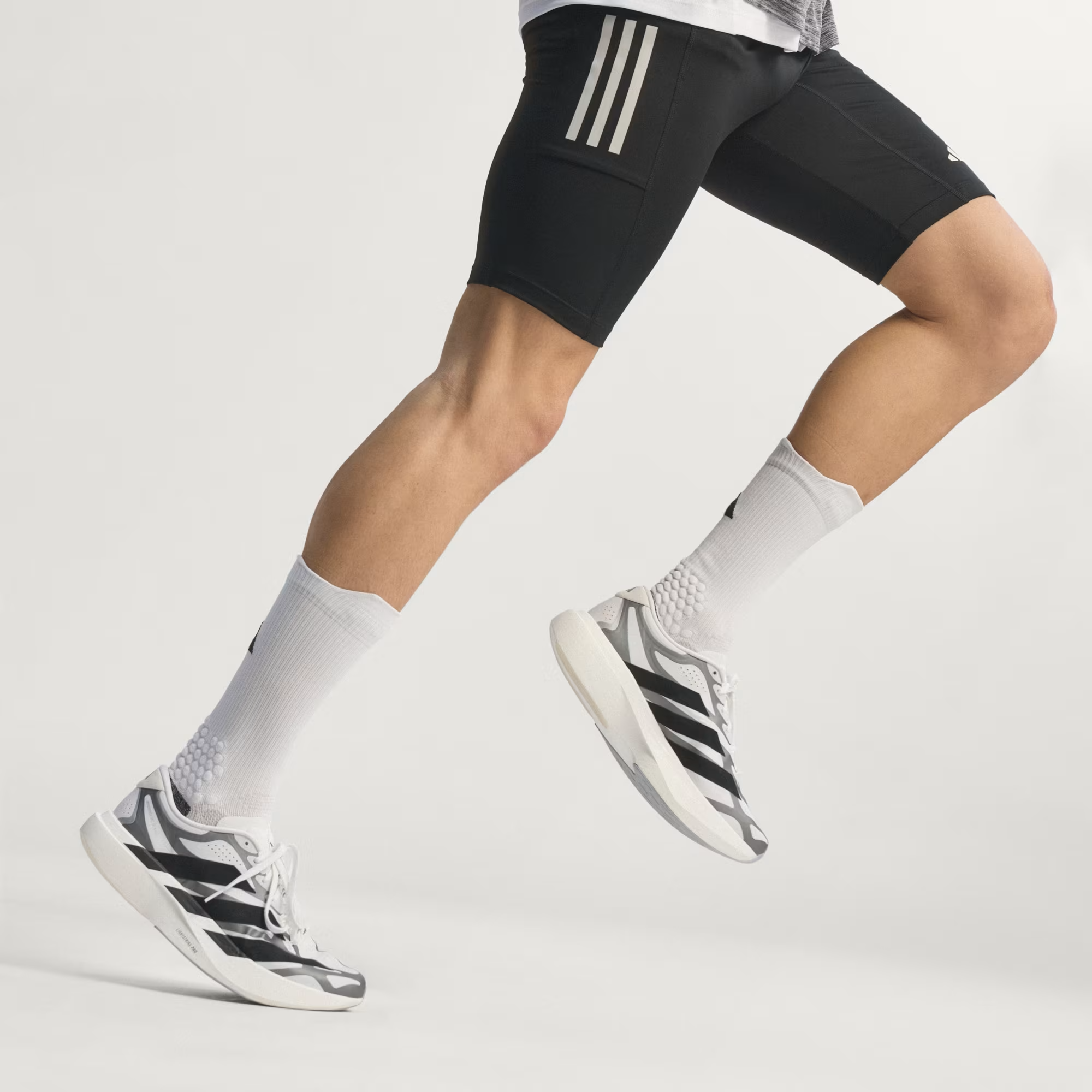 Alternative view of Giày Adidas Adizero Evo SL EXO 'White Black' KI4763