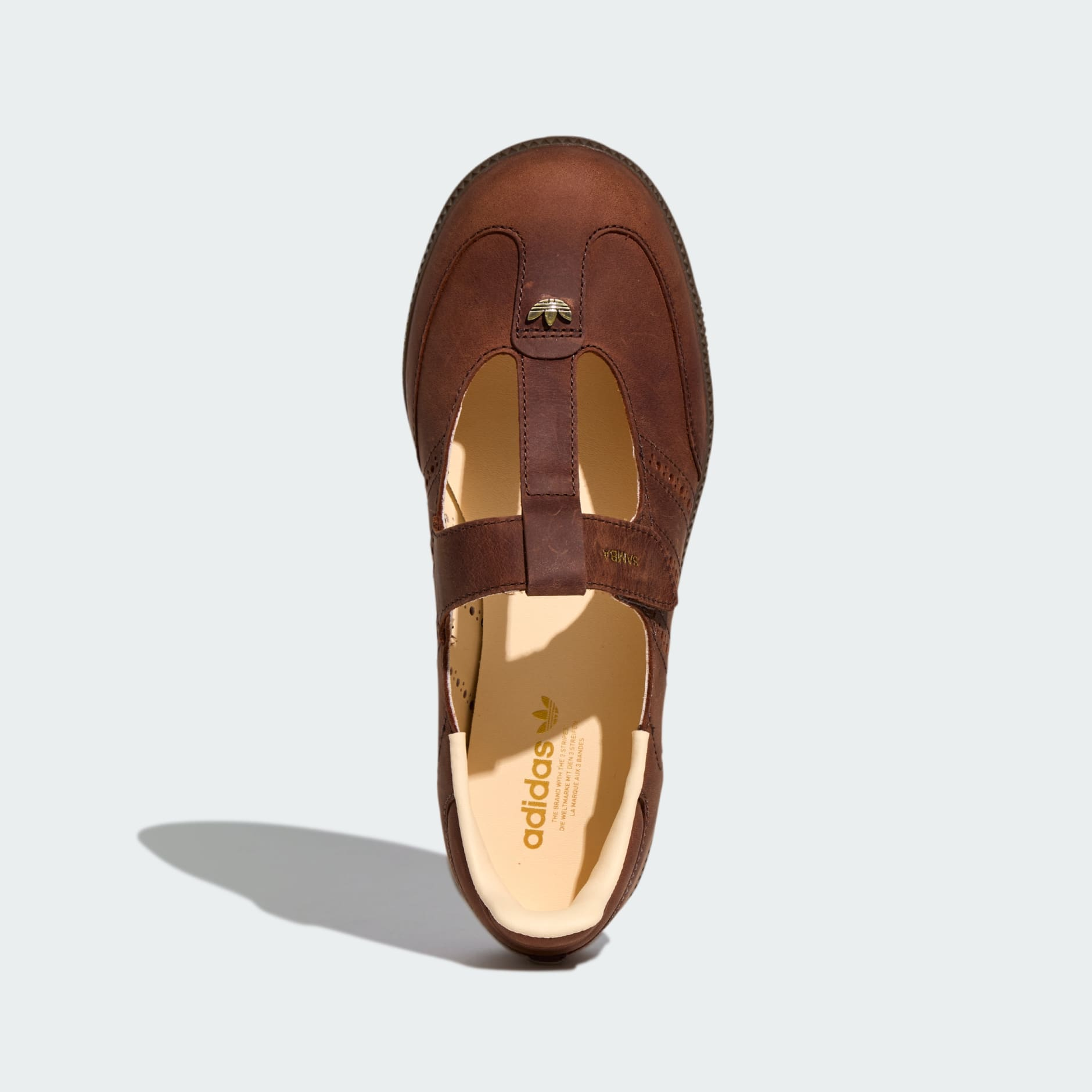 Alternative view of Giày Adidas Samba Mary Jane 'Brown Beige' HP7130