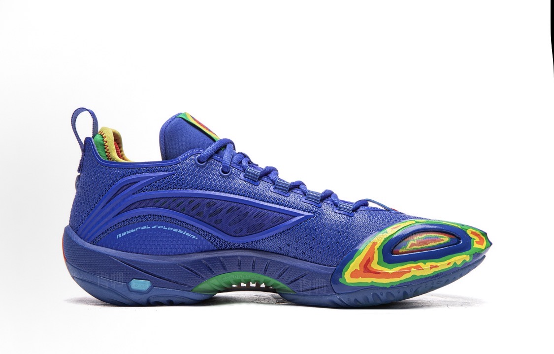 Alternative view of Giày Lining Super 'Blue' ABFW009-5