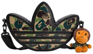 Túi Adidas x Bape Trefoil Shoulder Bag 'Black' KF4921