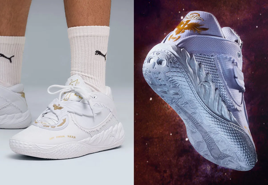 LaMelo Ball ra mắt phối màu PUMA MB.05 'Mist' và 'Camo'