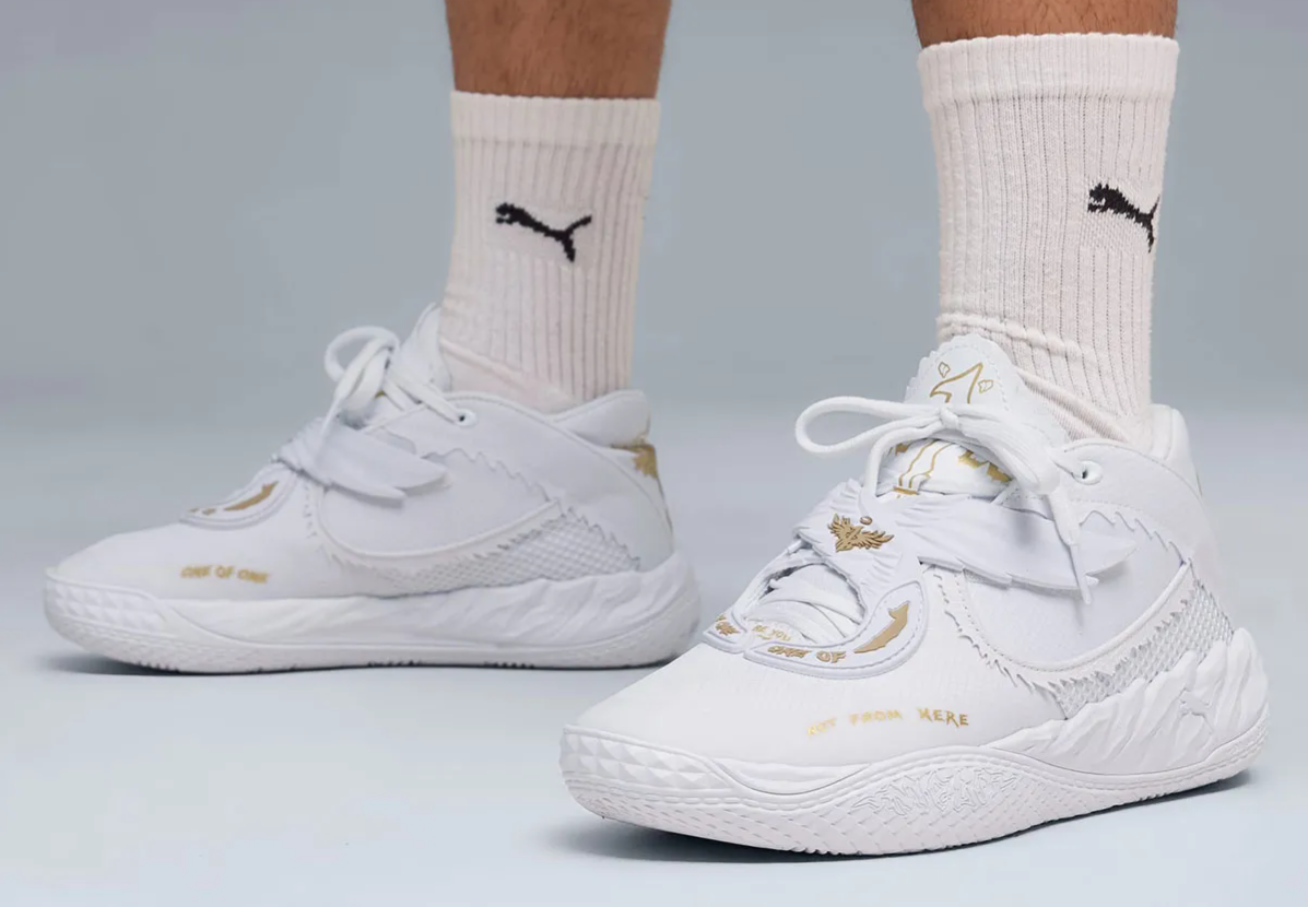 LaMelo Ball ra mắt phối màu PUMA MB.05 'Mist' và 'Camo'