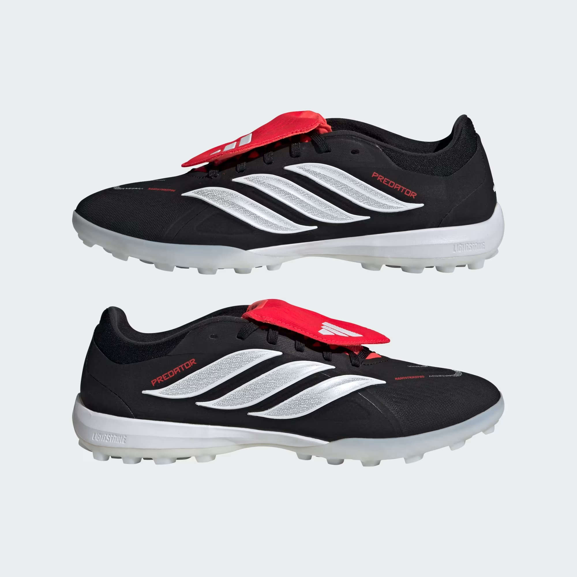 Giày Adidas Predator Pro Fold-Over Tongue TF 'Black' JR7865 - Ảnh 6