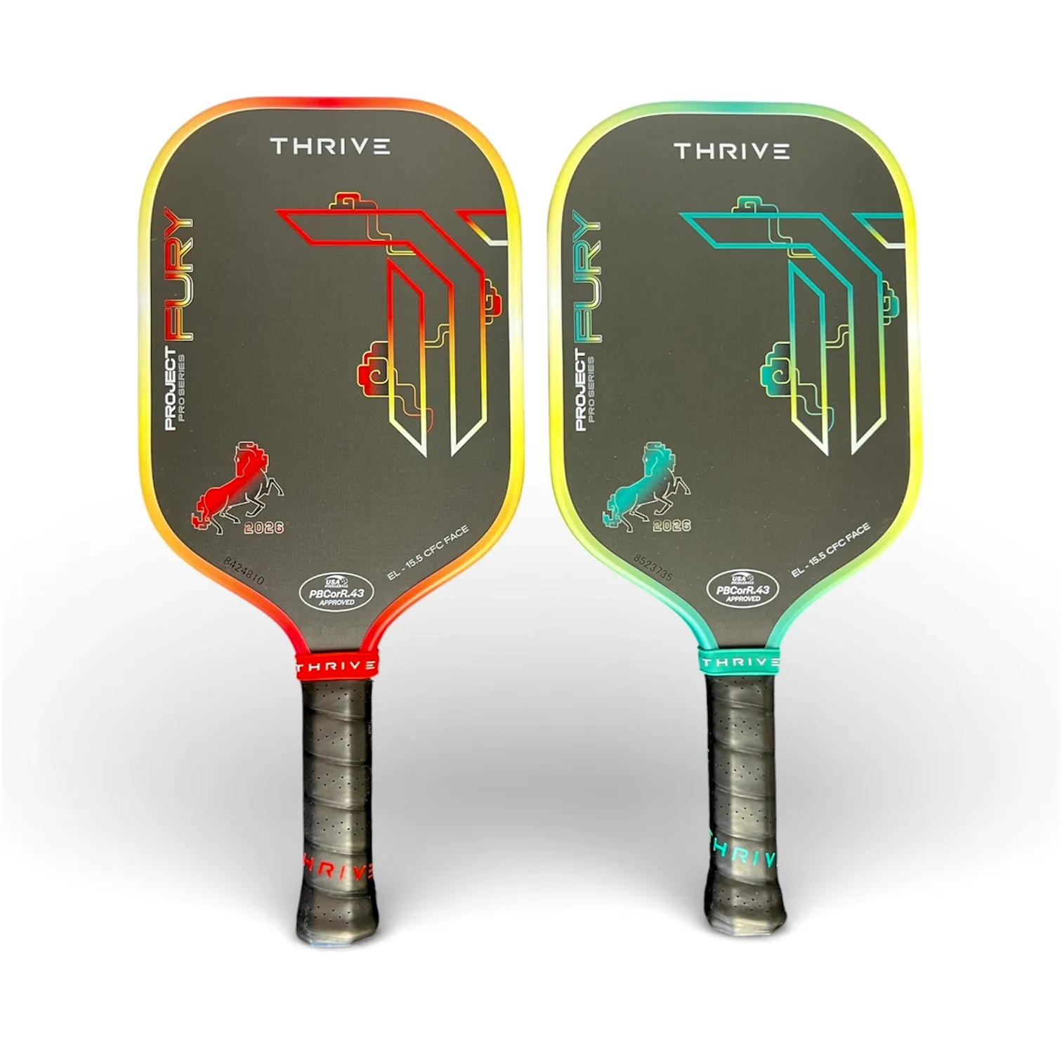 Alternative view of Vợt Pickleball Thrive Year of the Horse 2026 'Red'