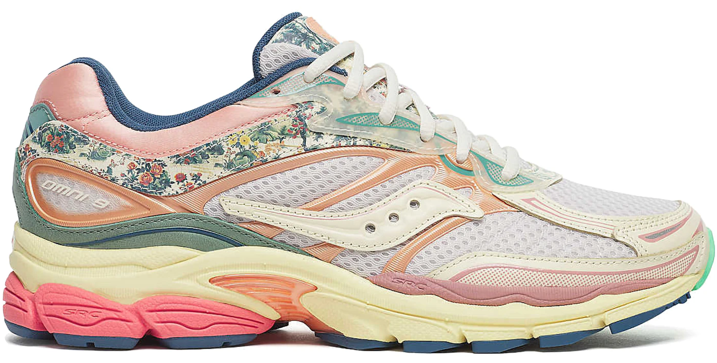 Giày Saucony ProGrid Omni 9 'Floral Beige Blue' S71015-1