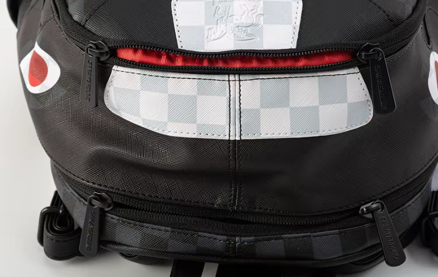 Alternative view of Balo Sprayground Classic Checkerboard 'Black' W1035702