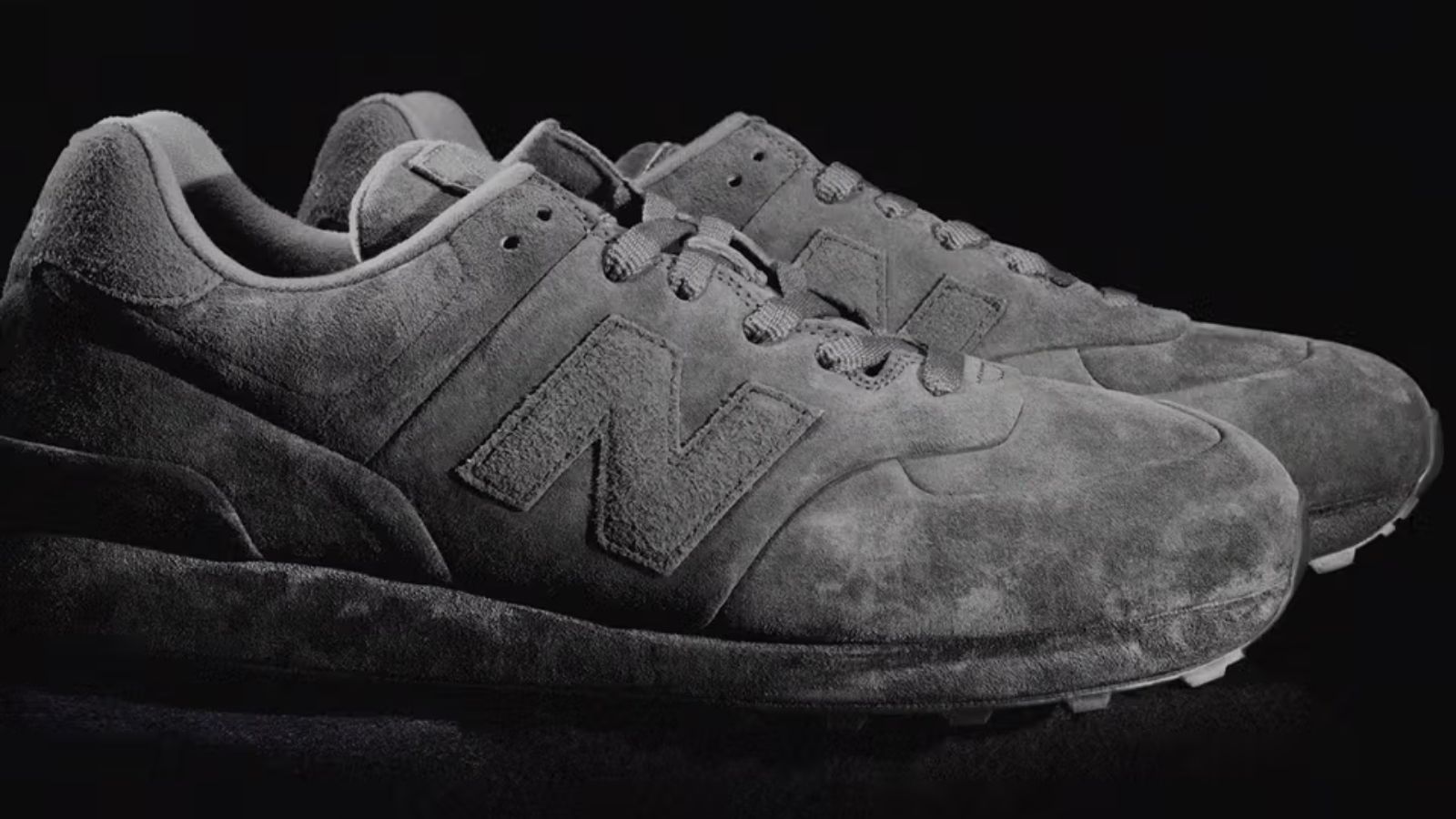 Hinh anh 7: Hinh anh giay Stone Island x New Balance 574 Ghost phien ban Dust Grey, Dark Beige, Slate Blue