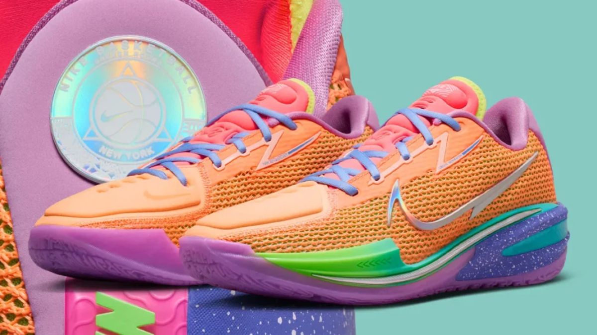 Nike GT Cut 1 'Tri-State' cua Dylan Harper voi phoi mau noi bat