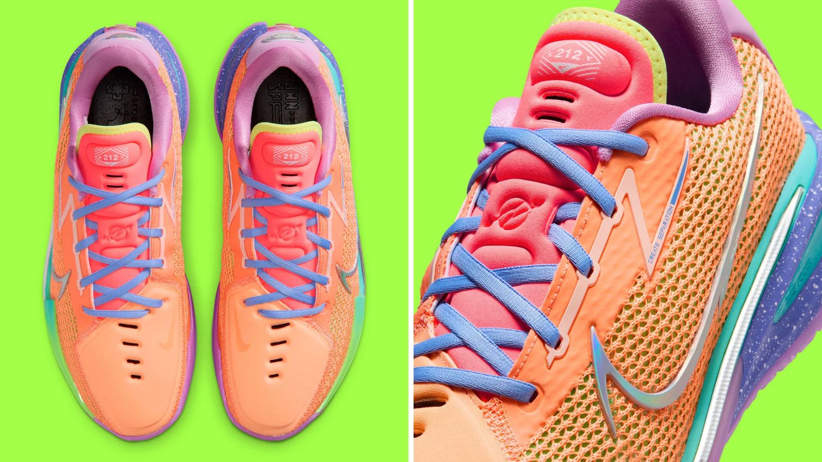 Hinh anh 4: Nike GT Cut 1 'Tri-State' cua Dylan Harper voi phoi mau noi bat