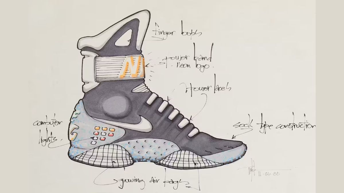 Hinh anh 2: Nike Mag - doi giay tu buoc day noi tieng tu phim Back to the Future