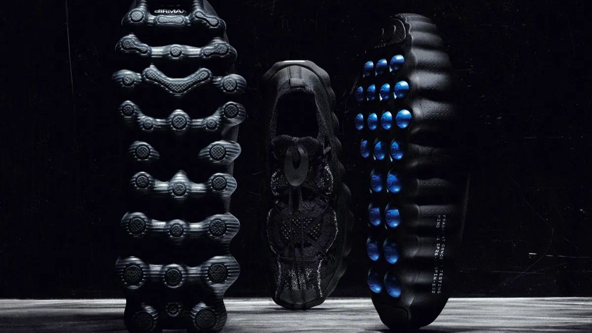 Fragment Concept Testing x Nike: Hiroshi Fujiwara toi gian Mind 001 va Air Liquid Max