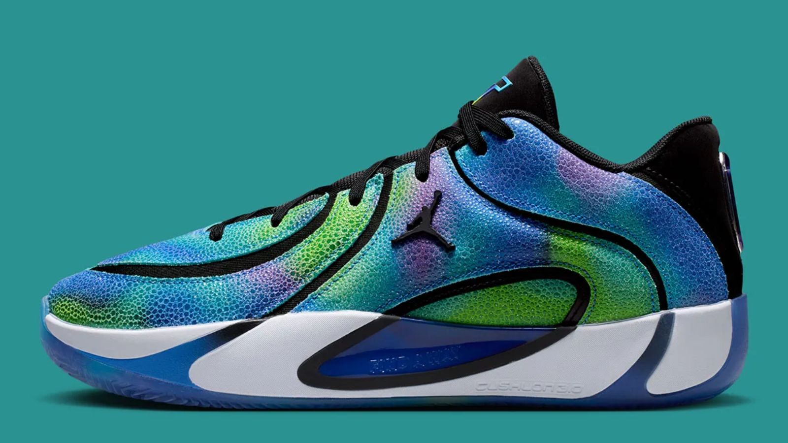 Hinh anh 1: Hinh anh Jordan Tatum 4 'Smooth Soul Volume 2' voi thiet ke gradient tinh te.