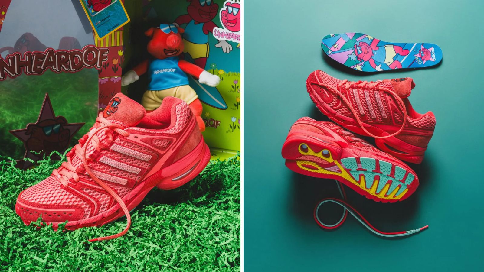 Hinh anh 4: Giay adidas Piggy Runner 2.0 Unheardof phien ban gioi han voi mau sac noi bat