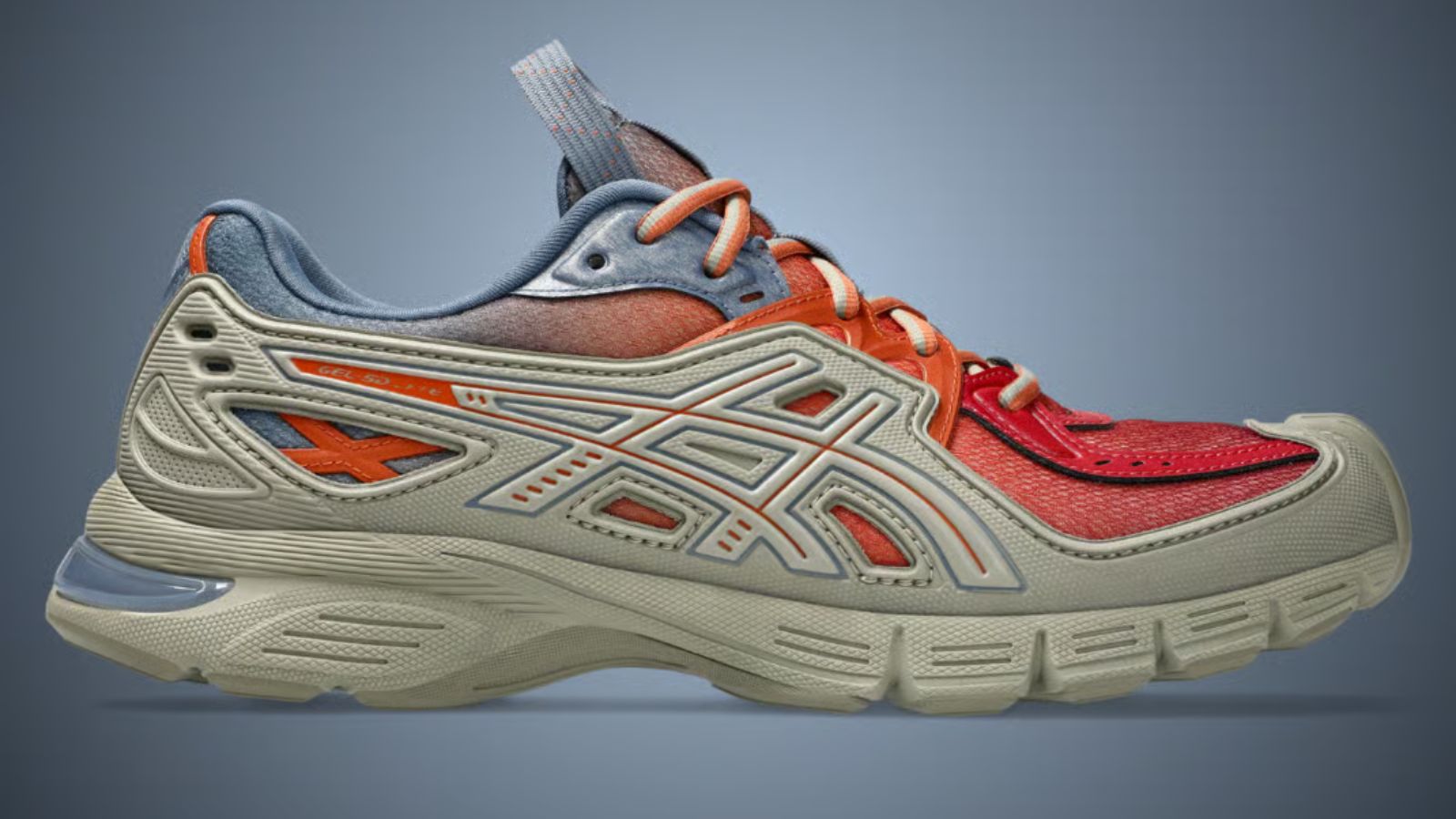 Hinh anh 2: Kiko Kostadinov x ASICS UB13-S Gel-SD Lyte voi phoi mau gradient